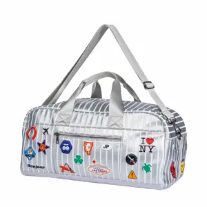Caroline Weekend Bag "Jetsetter Silver" – Ansicht 6