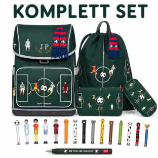 Komplett Set FC Jeune Premier mit Ergomaxx, City Bag & 2 Mäppchen