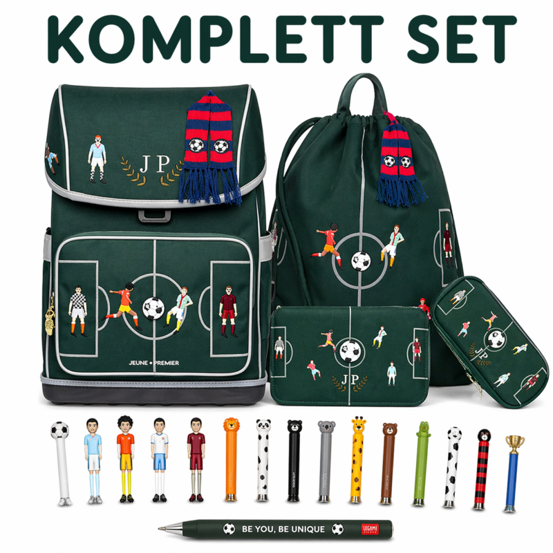 Komplett Set FC Jeune Premier mit Ergomaxx, City Bag & 2 Mäppchen