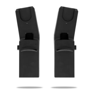 Pair of black camera remote shutter triggers, shown side by side with levers, labeled L and R for left and right control.