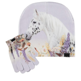 Mütze & Handschuhe Kaya Set (Meadow Horse)