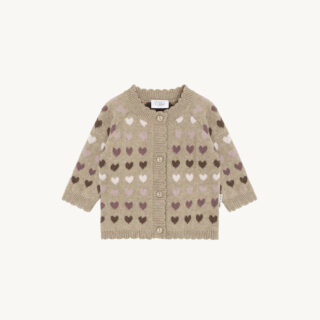 HCCall Hearts Cardigan (Biscuit)