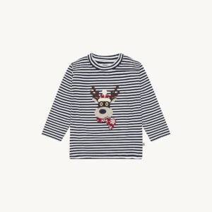HCAnton Deer Langarmshirt (More Navy)