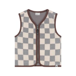 Ärmelloser Cardigan (Steel) von Babyface
