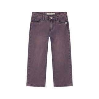 Jeans Colored Wide Denim (Grape) von Stains & Stories