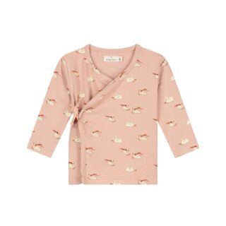 Baby T-shirt Longsleeve (Old pink) von A Tiny Story