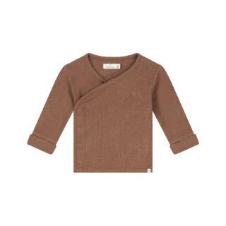 Baby T-shirt Longsleeve (Coffee) von A Tiny Story