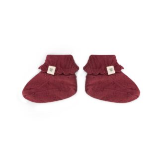 Slippers (Dark red) von A Tiny Story