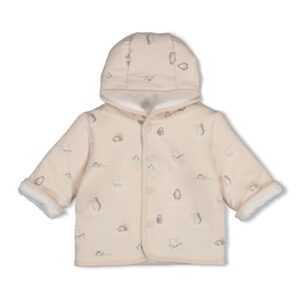 Wendejacke mit Kapuze Penguin Cuddles (Natur) – Ansicht 4
