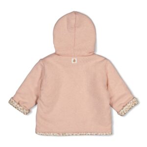 Wendejacke mit Kapuze Fall in Love (Rosa Melange) – Ansicht 2
