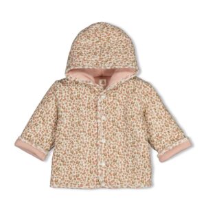 Wendejacke mit Kapuze Fall in Love (Rosa Melange) – Ansicht 4