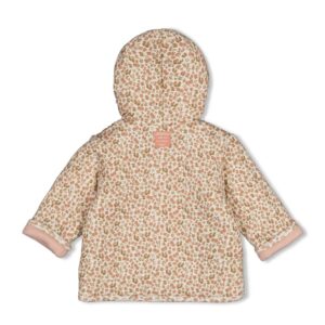 Wendejacke mit Kapuze Fall in Love (Rosa Melange) – Ansicht 3