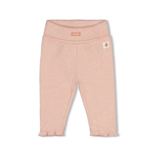 Gerippte Hose Fall in Love (Rosa Melange)