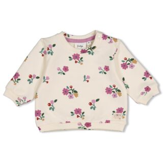 Sweater AOP Afternoon Tea (Creme)