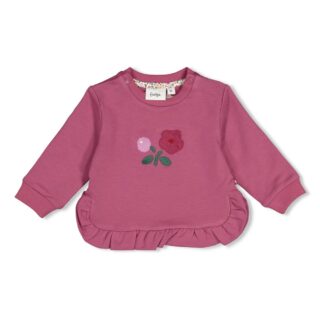 Sweater Rüschen relaxed fit Afternoon Tea (Johannisbeere)
