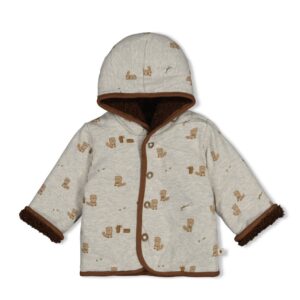 Wendejacke Teddy mit Kapuze Tiny Timber Tales (Braun) – Ansicht 4