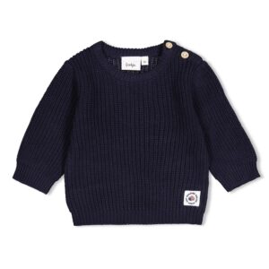 Sweater gestrickt Built for Fun (Marine)