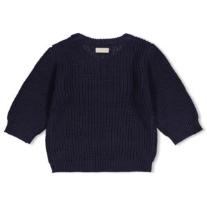 Sweater gestrickt Built for Fun (Marine) – Ansicht 2