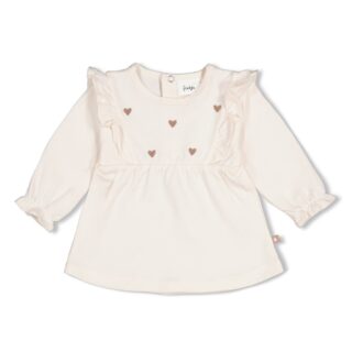Longsleeve Rüschen My Little Love (Natur)