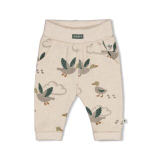 Hose AOP Wiggle and Waddle (Natur Melange)