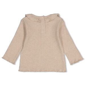 Geripptes Longsleeve Dress to Impress (Taupe Melange) – Ansicht 2