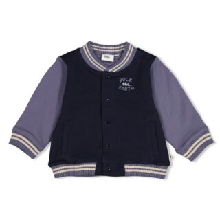 Wende Bomberjacke Rock the Earth (d.Blau)