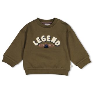 Sweater Oversized Rock the Earth (Army)