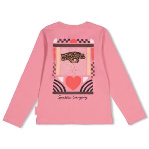 Longsleeve mit Rückendruck City Chic (Rosa) – Ansicht 2