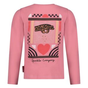 Longsleeve mit Rückendruck City Chic (Rosa) – Ansicht 3