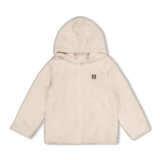 Teddy Jacke mit Kapuze City Chic (Natur)