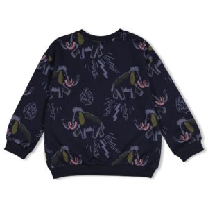 Sweater AOP relaxed fit Rock the Earth (d.Blau) – Ansicht 2