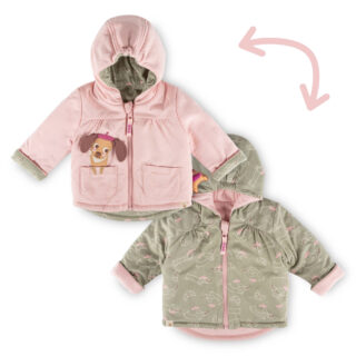 Wendejacke wattiert Baby (Rosa) von sigikid