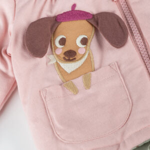 Wendejacke wattiert Baby (Rosa) von sigikid – Ansicht 4