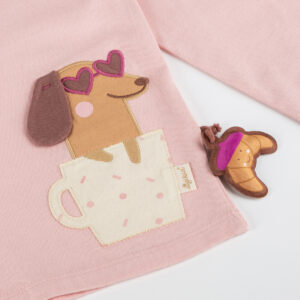 Langarmshirt Mini (Rosa) von sigikid – Ansicht 3