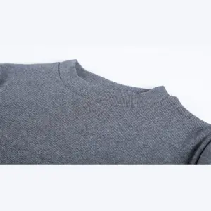 Someone Langarmshirt Raven (Dark Grey Melange) – Bild 2
