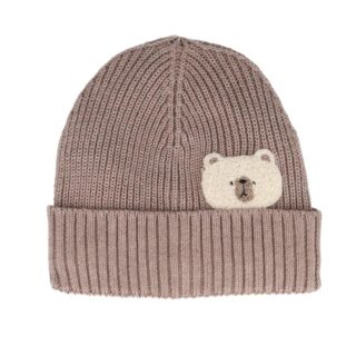 Beanie, Bär, Umschlag (braunmeliert) von Maximo