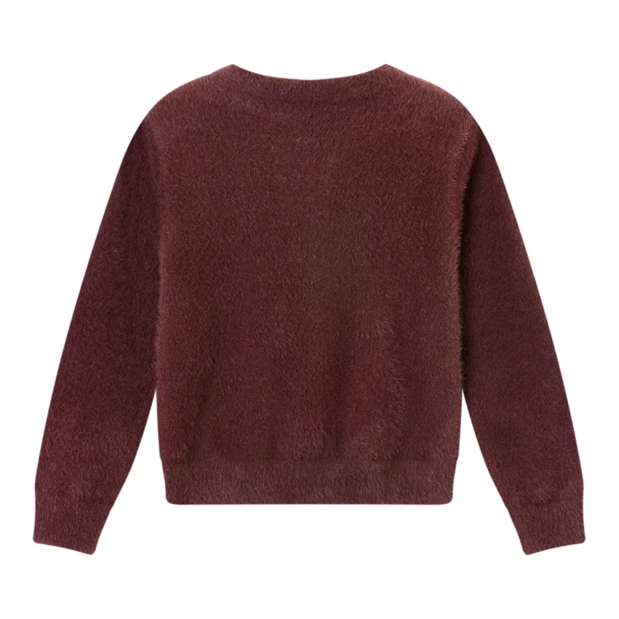 SG12.262.100224-DBN-280-89 Someone Pullover Nora (Dark Brown) – Bild 1