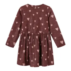 Someone Langarmkleid Magali (Medium Bordeaux)