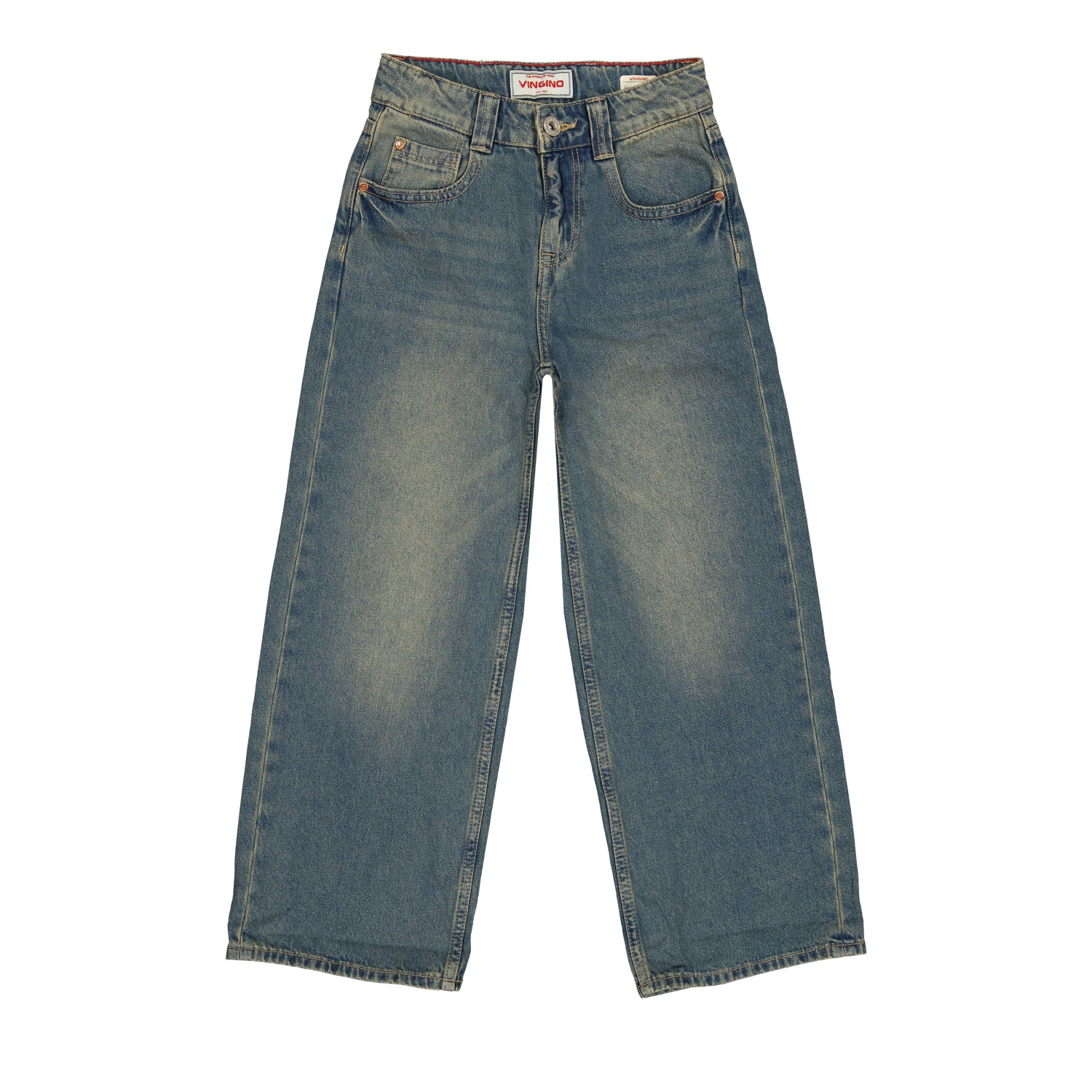 Jeans Hose Luciano, Tinted Mid Blue von Vingino Jeans Hose Luciano, Tinted Mid Blue von Vingino