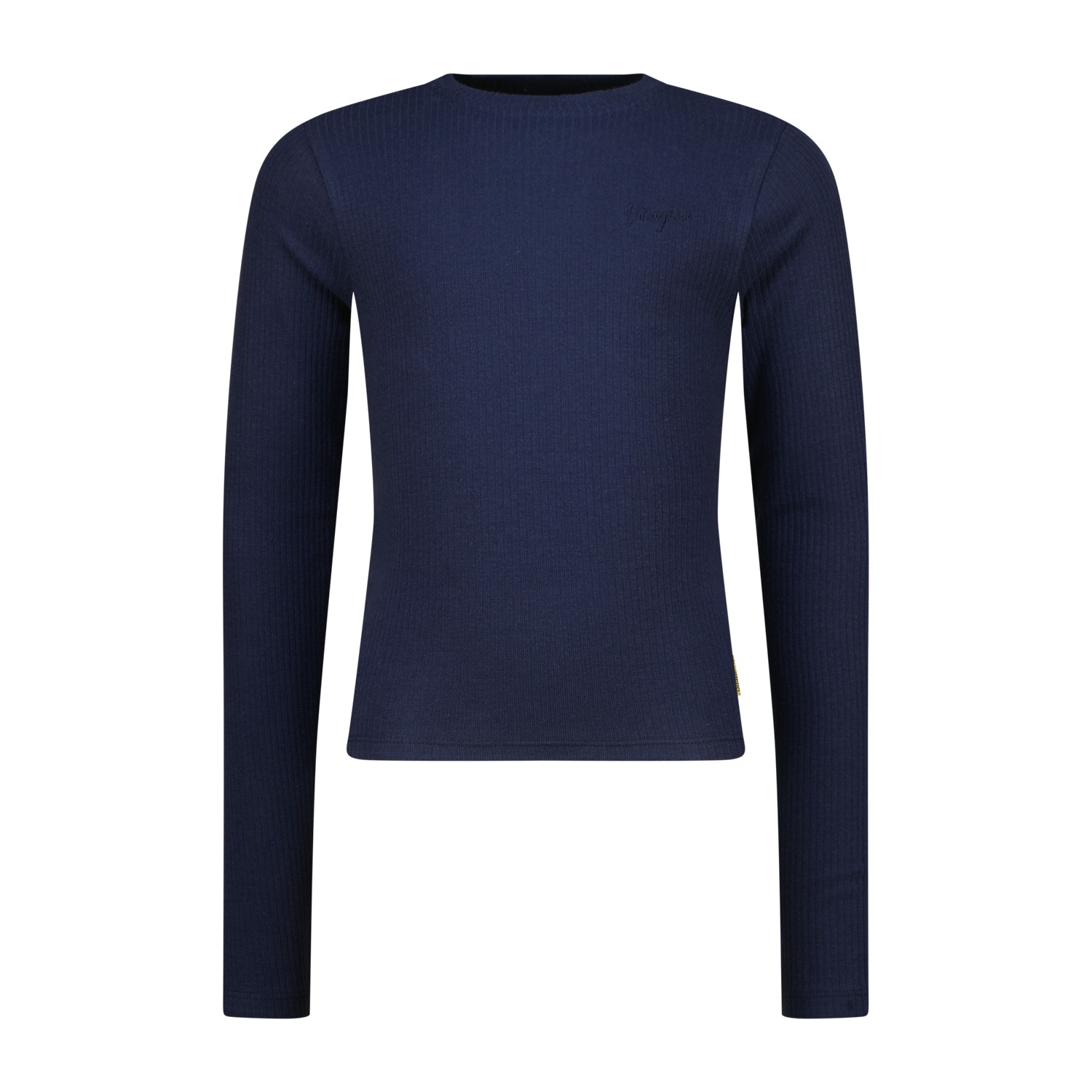 T-Shirt Icon rib longsleeve, Dark Blue von Vingino T-Shirt Icon rib longsleeve, Dark Blue von Vingino