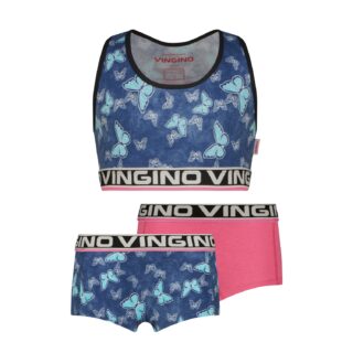 Hipster G261 Butterfly Racer 3pack, Neon Pink von Vingino