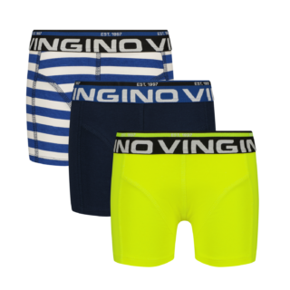 Boxershorts Coastal 3-pack, Dark Blue von Vingino
