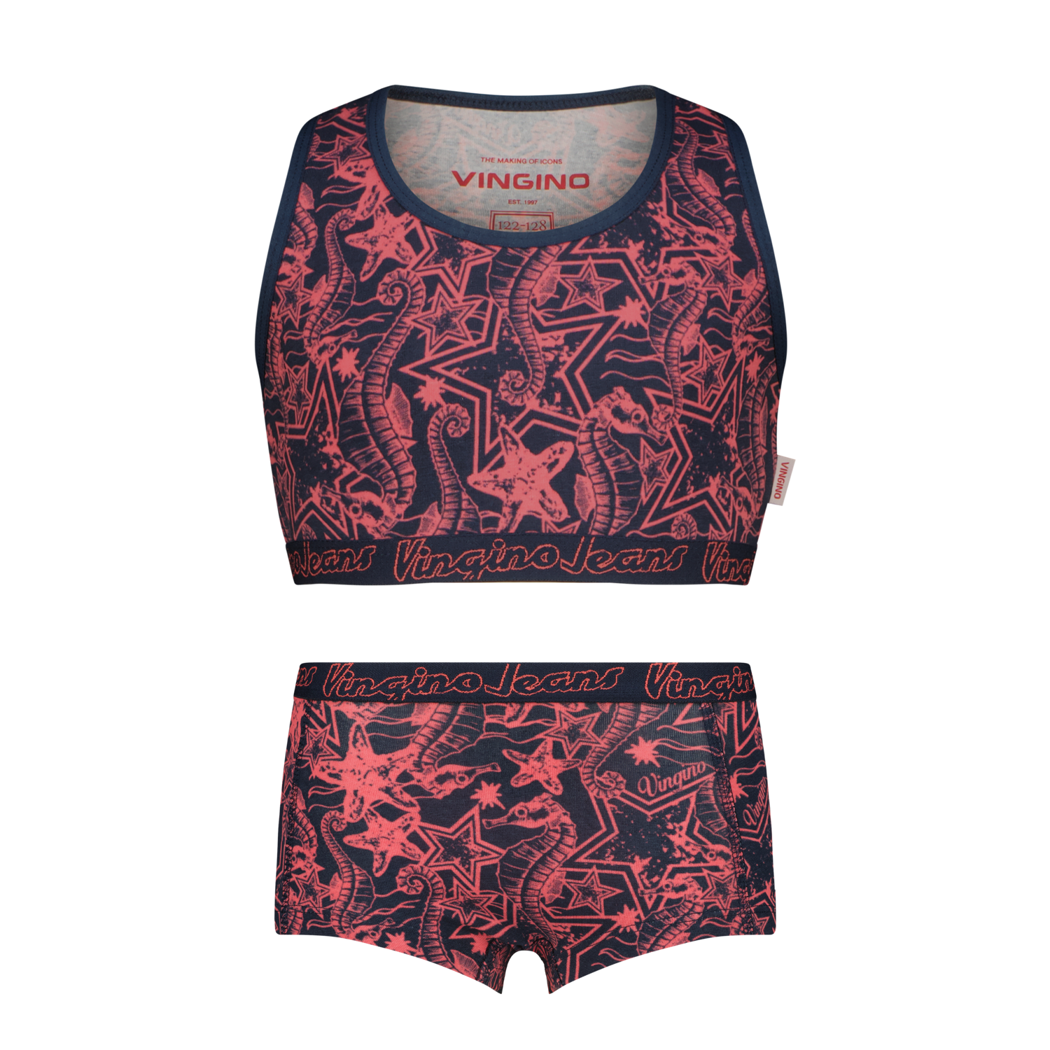 Hipster Seahorse racer set, Dark Blue von Vingino Hipster Seahorse racer set, Dark Blue von Vingino