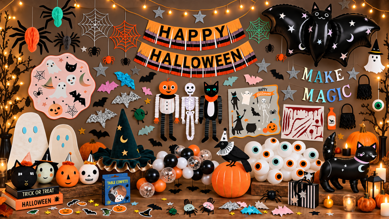 Meri Meri Halloween Deko: Stilvolle Gruselstimmung für die ganze Familie