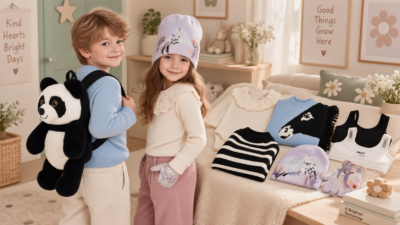 MOLO Neuheiten bei LittleLounge: Panda-Rucksack und Pferde-Look im Doppelpack