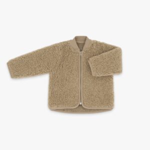 Merinowoll Teddy Jacke | Essential Taupe