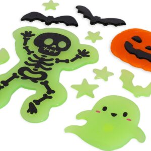 Set mit Gel-Fensteraufklebern "Windo-Glow" (Design 1) von Legami – Ansicht 4