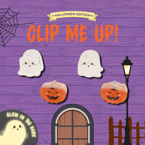 Set mit 4 Mini-Haarclips "Clip Me Up!" von Legami – Ansicht 2