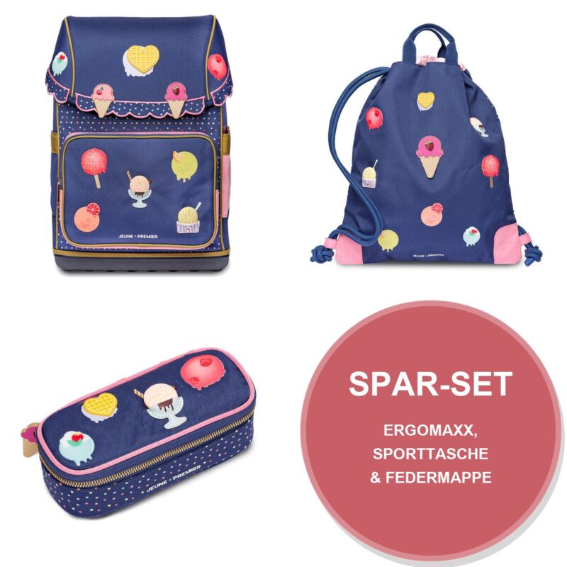 Spar Set Disco Dip mit Ergomaxx, City Bag & Mäppchen