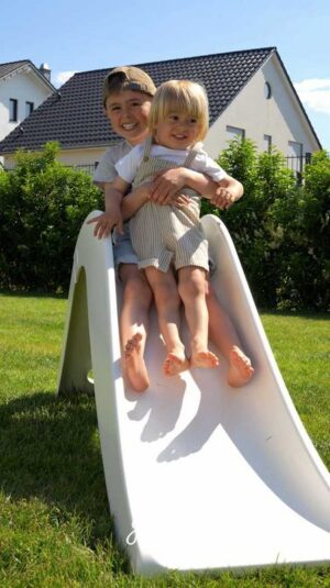 Jupiduu Outdoor Kinderrutsche White Dolphin